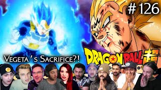 VEGETA ELIMINATES TOPPO🔥🤯 VEGETAS SACRIFICE😢 REACTION MASHUP🐲Dragon Ball Super Ep 126ドラゴンボール [upl. by Tamma]