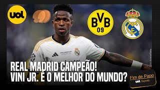 🔴 VINI JR DECIDE E REAL MADRID É CAMPEÃO DA CHAMPIONS LEAGUE PELA 15ª VEZ [upl. by Baptiste]