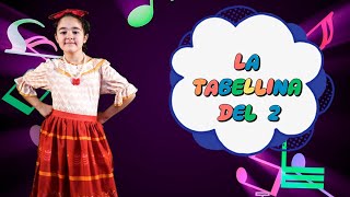 Tabellina del 2  La canzoncina della tabellina del 2  Canzoni per bambini [upl. by Abana]