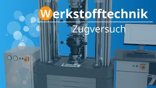 Zugversuch zerstörende Werkstoffprüfung [upl. by Annadiana]