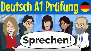 Deutsch lernen  A1 Prüfung [upl. by Maker361]