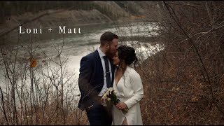 Loni  Matts Edmonton Wedding [upl. by Den]