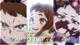 Ochako Uraraka  Free Twixtor clips  Mha • saison 7 episode 20 [upl. by Nnoryt]