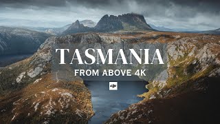 TASMANIA FROM ABOVE  4K [upl. by Revell]