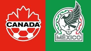 Canada vs Mexico Live Score [upl. by Nairahcaz766]