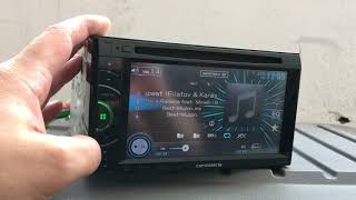 PIONEER CARROZZERIA FH780DVD TEST [upl. by Joacima]