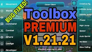 Toolbox 12121 Premuim Apk  Toolbox 12121 Mediafire Link  Best Hack Client Mcpe v12121 [upl. by Morven]