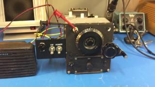 all original ARC 5 receiver dynamotor repair and demonstration [upl. by Adeline590]