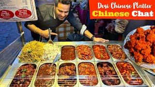 Chinese Chat Platter in Cr Park Chinese Street Food Is it Good or Overhyped Delhi Street Food [upl. by Levy]