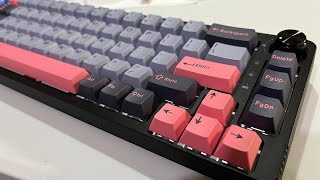 GamaKay LK67  KTT Wine Red  GMK 8008 [upl. by Eatnuahs]