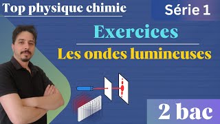 exercices les ondes lumineuses 2 bac série 1 [upl. by Inami]