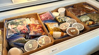 How to organize and DEFROST A CHEST FREEZER like a pro [upl. by Dihsar506]