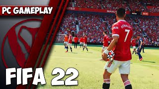 FIFA 22 Gameplay PC  1440p HD  Max Settings [upl. by Adneral]