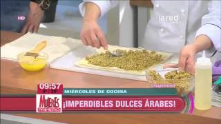 ¡Receta de Dulces Árabes Baklava y Ceregli toma nota [upl. by Isbel]