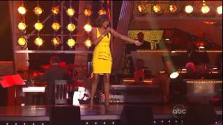 Whitney Houston DWTS Finale 11 24 2009 I Wanna Dance With Somebody YouTube [upl. by Attekal56]