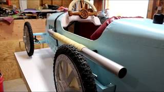 S2 Ep35 Bugatti Pedal Car Build Part 7 Epilogue – Finishing Touches [upl. by Aisan]