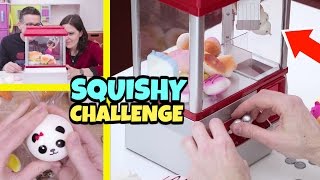 SQUISHY CHALLENGE apertura PACCO e SFIDA alla MACCHINETTA [upl. by Eeresed]