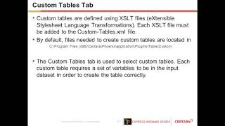 Certara U Express Webinar Series Quick and Easy Customized Tables using Phoenix WinNonlin 81 [upl. by Demahom665]