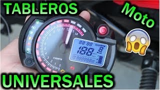 TABLEROS UNIVERSALES PARA MOTO Y COMO COMPRAR EN GEAR BEST  BLITZ RIDER [upl. by Daloris]