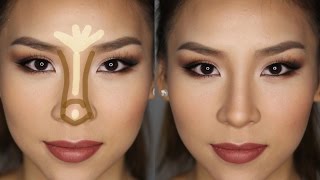 How to Contour amp Highlight Your Nose in Less Than 5 minutes [upl. by Kesley]