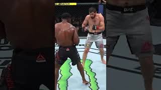 Magomed Ankalaev Lands Perfect Front Kick 🦵 [upl. by Gambell47]