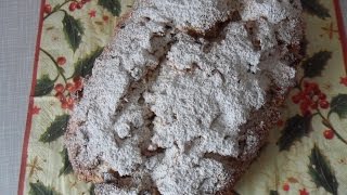 Weihnachtsbäckerei Christstollen Stollen selber backen [upl. by Yrrag]