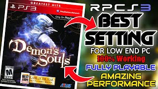 Demons Souls RPCS3 Best Setting for Low End PC  Amazing Performance  Retro Revival [upl. by Hanus167]