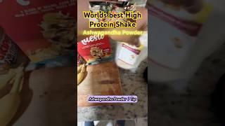 High Protein Shake  fitness lover  Protein Smoothie highprotein shakerecipes shorts [upl. by Allebara]