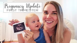 FIRST TRIMESTER PREGNANCY UPDATE  Scary Subchorionic Hemorrhage [upl. by Prudy]