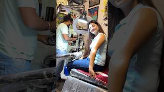 1st time tattoo koralam 😍❤️minivlog bengalivlog [upl. by Gniliem760]