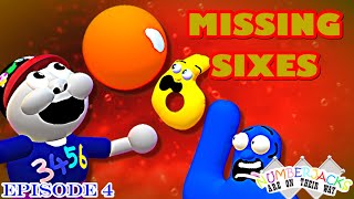 Missing Sixes  Numberjacks Are On Their Way Season 1 Episode 4 [upl. by Nefen]