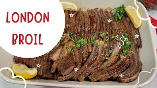 How to bake London Broil  Mum Cor Channel [upl. by Nalak903]