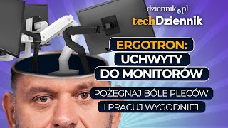 Ergotron Uchwyty do monitorów – pożegnaj bóle pleców i pracuj wygodniej [upl. by Vasilek]