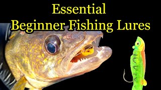 Essential Beginner Fishing Lures To Catch More Fish [upl. by Ahsatniuq]