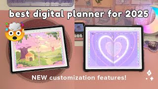 You NEED this digital planner for 2025 🤯💕 NEW features  best student planner ✏️ iPad amp Android [upl. by Queena]