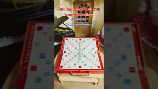 scrabble nationalscrabbleday mini subscribers [upl. by Simah]