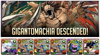 Puzzle amp Dragons  Gigantomachia Descended  SOLO [upl. by Ettenej]