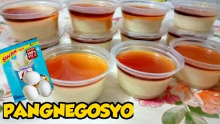 BEARBRAND LECHE FLAN IN A CUP PANGNEGOSYO WITH COSTING PANLASANG PINOY RECIPE [upl. by Siwel]