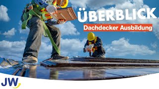 Die Ausbildung zum Dachdecker im Überblick [upl. by Monty9]