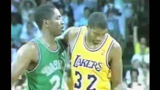 1988 NBA Playoffs Dallas Mavericks vs Los Angeles Lakers [upl. by Artenahs900]