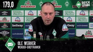 Vor Werder Bremen gegen den SV Sandhausen Die Highlights der Pressekonferenz in 1899 Sekunden [upl. by Abbi]