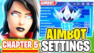 Using The 1 RANKED Controller Settings Gave AIMBOT 🎯😈 Chapter 5 [upl. by Narbig]