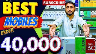 TOP 5 BEST PHONES UNDER 40000 IN PAKISTAN [upl. by Ikey]