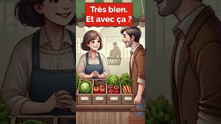 Bonjour combien coûtent les tomates  Aprende Francés fluido  Francés conversando shorts [upl. by Aihsenot]