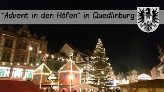 Advent in den Höfen QuedlinburgHarz [upl. by Nyvek]