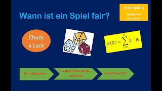 Faires Spiel am Beispiel von Chuck a Luck Ist der Erwartungswert 0 [upl. by Otrevlig74]