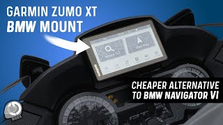 Mount a Garmin Zumo XT in your BMW Navigator Mount  3DAM Enav XT Adapter [upl. by Lebasi243]