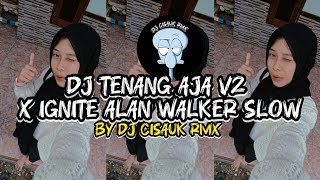 DJ TENANG AJA V2 X IGNITE ALAN WALKER SLOW BASS STYLE ‼️ [upl. by Philipps941]