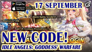 NEW CODE Idle Angels Goddess Warfare Giftcode amp Redeem 17 September  Mobile Game AndroidIOS [upl. by Jasmine]