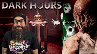 ASSALTANDO O MUSEU COM UM DEMÔNIO NOS PERSEGUINDO  NOVO TERROR COOPERATIVO  DARK HOURS  Gameplay [upl. by Gaspard]